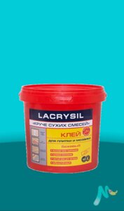 Клей монтажный акриловый для плитки и мозаики LACRYSIL 8 кг