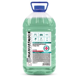 Антисептик-гель для рук спиртосодержащий (70%5 л MANUFACTOR, дезинфицирующий, N30801