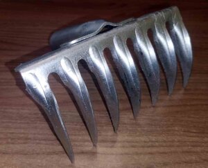 Грабли витые 14 зубьев усиленные (рельсовая сталь)