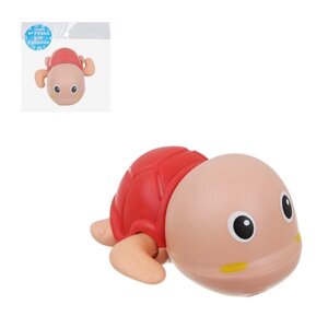 ИГРОЛЕНД Игрушка для купания заводная, PP, 9х8х5,5, 3 дизайна