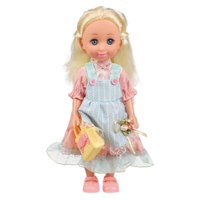ИГРОЛЕНД Кукла с аксессуарами "Маленькая принцесса", 26 см, PP, PVC, полиэстер, 15х6,5х27,2см, 4 диз