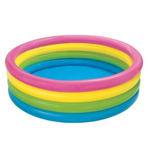 INTEX Бассейн "Цветные кольца", 168x46см, от 3 лет, 56441