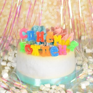 Капитан Весельчак Свечи для торта "С днем рождения", SR-76