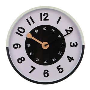 LADECOR CHRONO Часы настенные круглые, пластик, 30,5х30,5х4,5 см, 1xАА, арт. 2-25