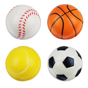 Мяч "Спорт", EVA, 7,6см, 4 дизайна