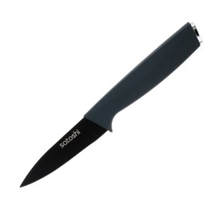 SATOSHI Орис Нож кухонный овощной 9см, нерж. сталь с антиналипающим покрытием, софт-тач