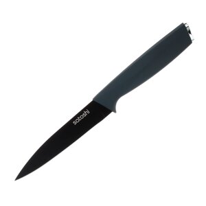 SATOSHI Орис Нож кухонный универсальный 12,7см, нерж. сталь с антиналипающим покрытием, софт-тач