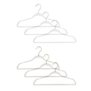 VETTA Набор вешалок для одежды "Кристалл" 3шт, полистирол, 2 дизайна