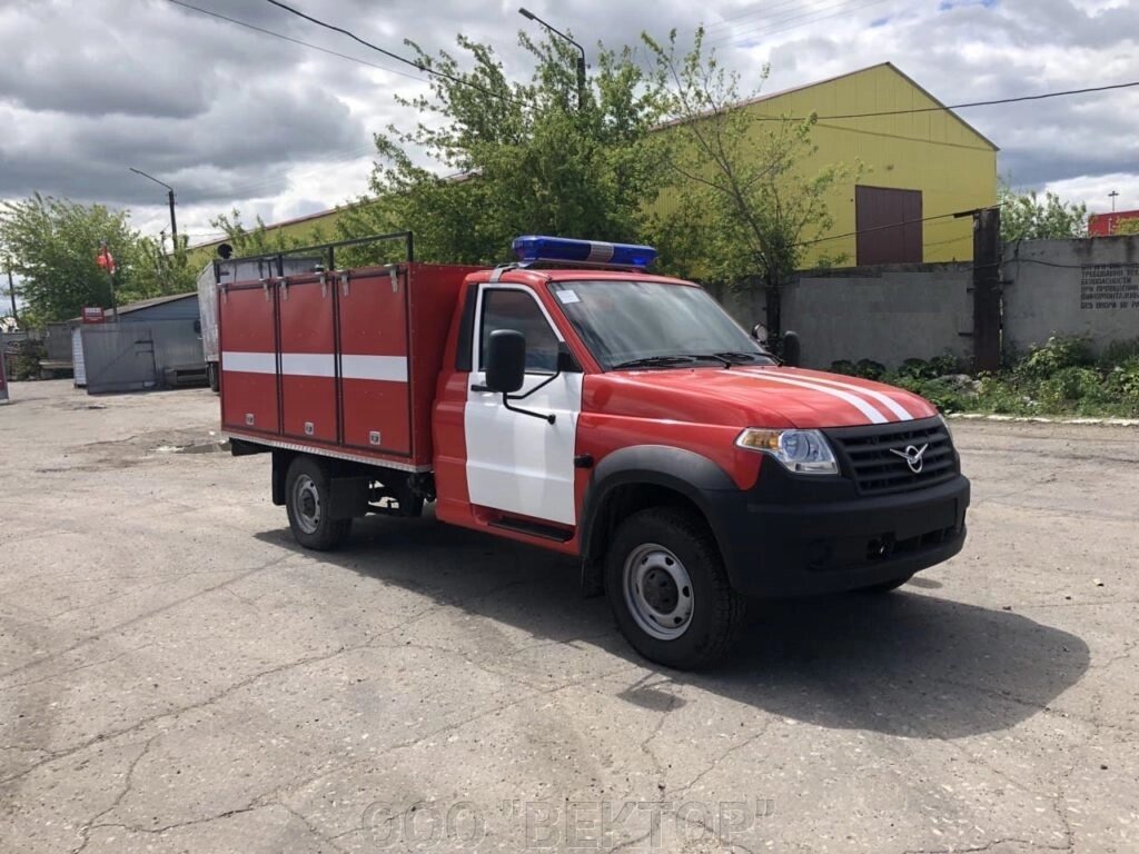 Пожарный УАЗ 362223 на базе УАЗ Профи - фото