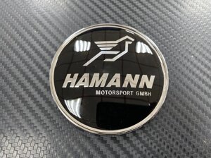 Эмблема на капот 82 мм Hamann для BMW F10 2010-2015
