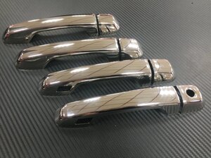 Хромированные накладки на ручки дверей из нержавеющей стали для Toyota Prado 150 2009-