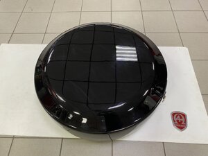 Контейнер запасного колеса чёрный пластиковый 265/65 R17 для Toyota Prado 120