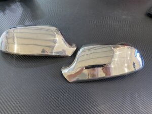 Накладки на зеркала S-Line из нержавеющей стали (Erta-Line Турция) для Audi A4 B8 2011-2014