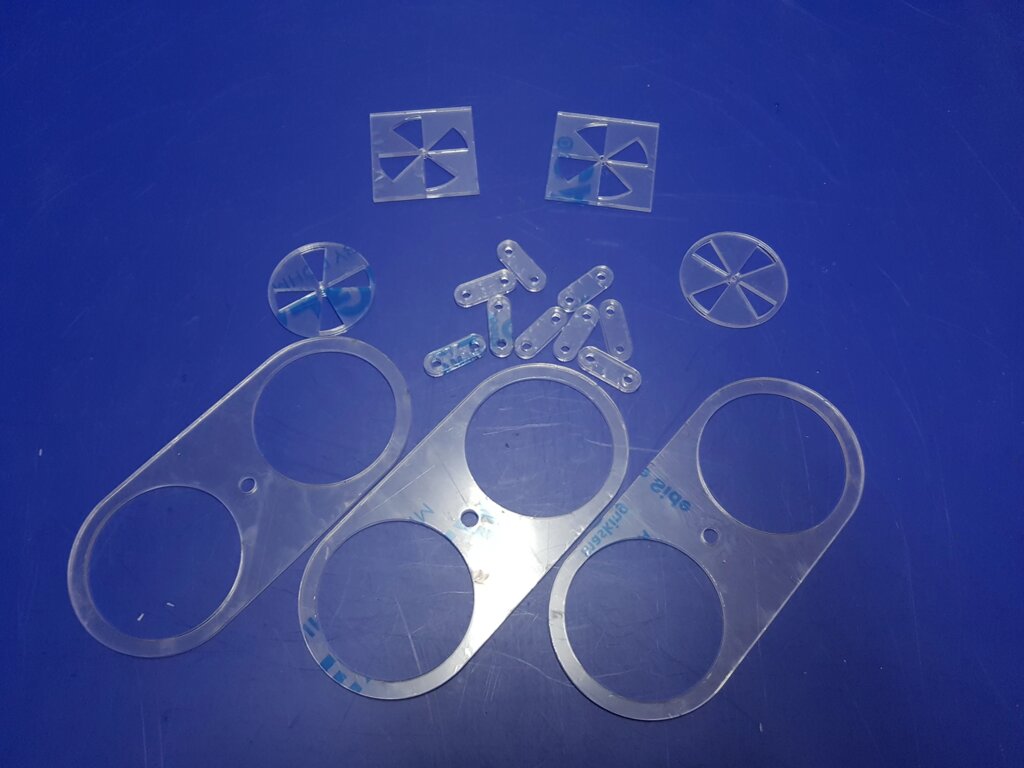 Деталь из прозрачного акрила 3мм. от компании Изделия из оргстекла Plexiglas, акрила, Пэт, ПВХ. POS материалы. - фото 1