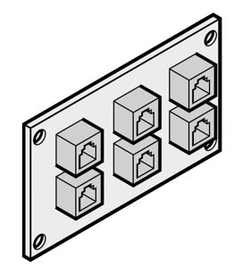 Адаптерная плата световой решетки HLG блока беспроводного подключения для промышленных секционных ворот Hormann, 639549