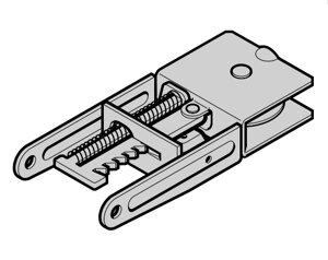 Блок натяжения для направляющей шины FS 50. С 01.07.2000, 438480