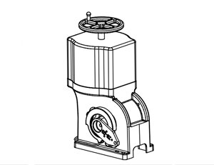 Мотор-редуктор шлагбаума ASB-6 AN-motors ASB. 6.19-(R/L)-K, ASB. 6.19-R-K