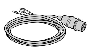 Сетевой кабель 360 1200 мм для промышленных секционных ворот Hormann, 635486