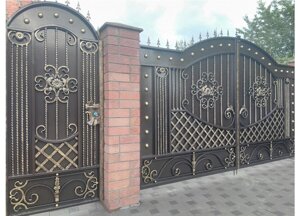 Кованые ворота ВК-45 "Парма"