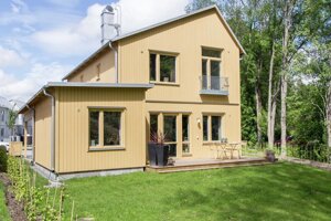Каркасный дом под ключ по финскому проекту Галларед