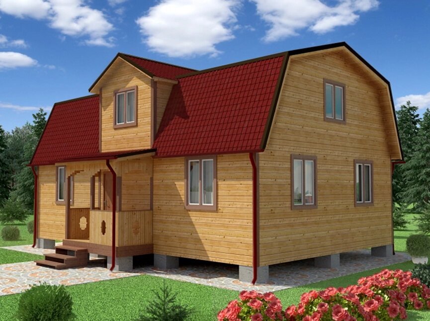 Строительство каркасно-щитового дома 6*9 под ключ | Севастополь - гарантия