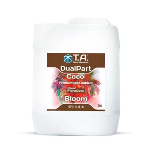 Terra Aquatica DualPart Coco Bloom 5 л Удобрение минеральное для кокосового субстрата