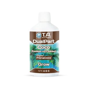Terra Aquatica DualPart Coco Grow 0,5 л Удобрение минеральное для кокосового субстрата