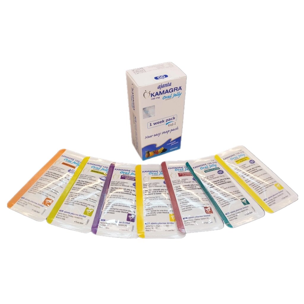 Kamagra Oral Jelly 100 мг – Камагра эффективное средство для повышения потенции от компании Тайская косметика и товары из Таиланда - Melissa - фото 1