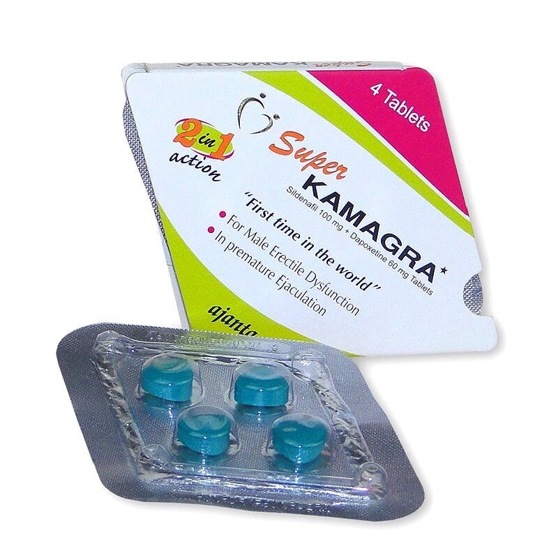 Препарат для потенции Супер Камагра Ajanta Super Kamagra 2 in 1 Action от компании Тайская косметика и товары из Таиланда - Melissa - фото 1