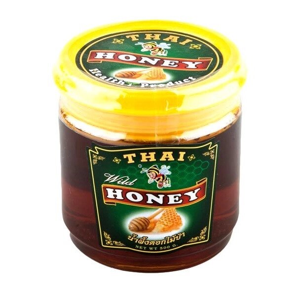 Тайский Дикий Мёд 100% Thai Health Product Wild Honey, 500 мл. Таиланд от компании Тайская косметика и товары из Таиланда - Melissa - фото 1