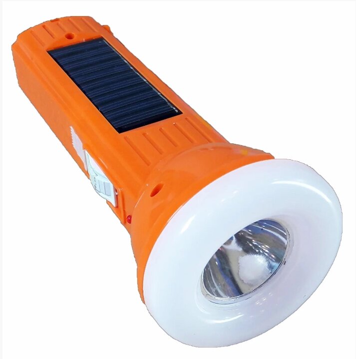 Фонарь UFR-003 3 режима светодиодный 1W+4W аккумулятор солнечная панель зарядка от AC/Solar/USB Уютель ##от компании## Уютель - ##фото## 1