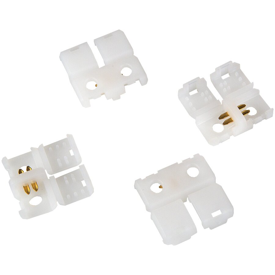 Коннектор средний для led-ленты 6х12мм G-2835-M-IP20-NW 521325 от компании ИП Набока В.М. - фото 1