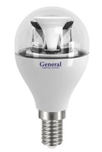 Лампа 7Вт 4500К 500Лм светодиодная GLDE-G45С-7-230-E14-4500 шарик белый угол 240 6264