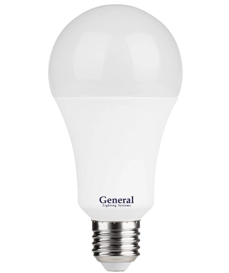 Лампа 9Вт E27 6500К светодиодная промо GLDEN-WA60P-9-230-E27-6500 Promo угол 270 550Лм General 661159 ##от компании## Уютель - ##фото## 1