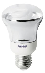 Лампа энергосберегающая 11Вт 500Лм GR63 E27 4200К люминесцентная Генерал 7071