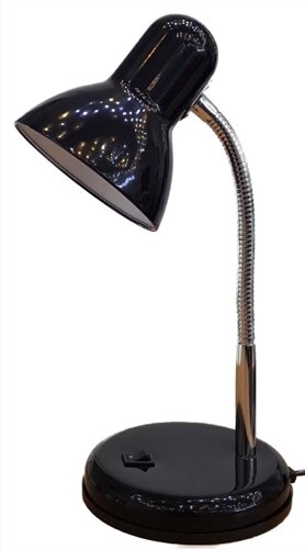 Лампа настольная UT 703В Е27 40W черная на подставке шнур 1,5м