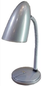 Лампа настольная UT-920 Лаура Е27 60W серебро на подставке шнур 1,5м