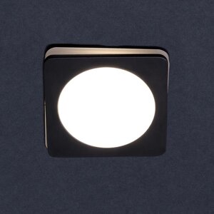 Светильник светодиодный встраиваемый квадрат черный GLP-DECO-S2-7BT-IP40-4-BL 412376