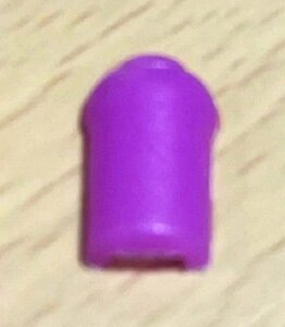 Заглушка 8х16мм фиолетовая для неона ПВХ