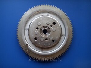 61T-85550-10-00. Маховик с зубчатым венцом Yamaha 25-30 под электростартер