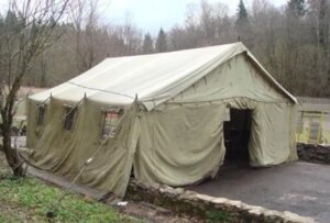 Палатка армейская брезентовая УЗ-68