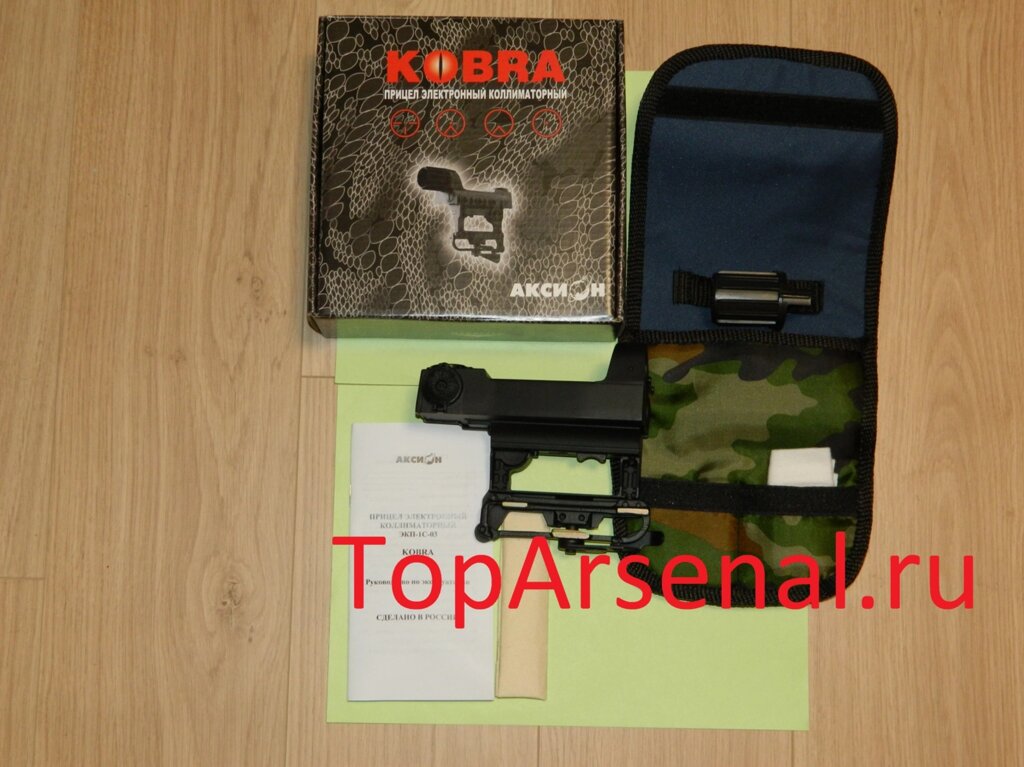 Прицел коллиматорный Кобра ЭКП-1С-03 на Сайгу, Тигр, Вепрь, СВД, АК от компании Охотнику и стрелку! - фото 1