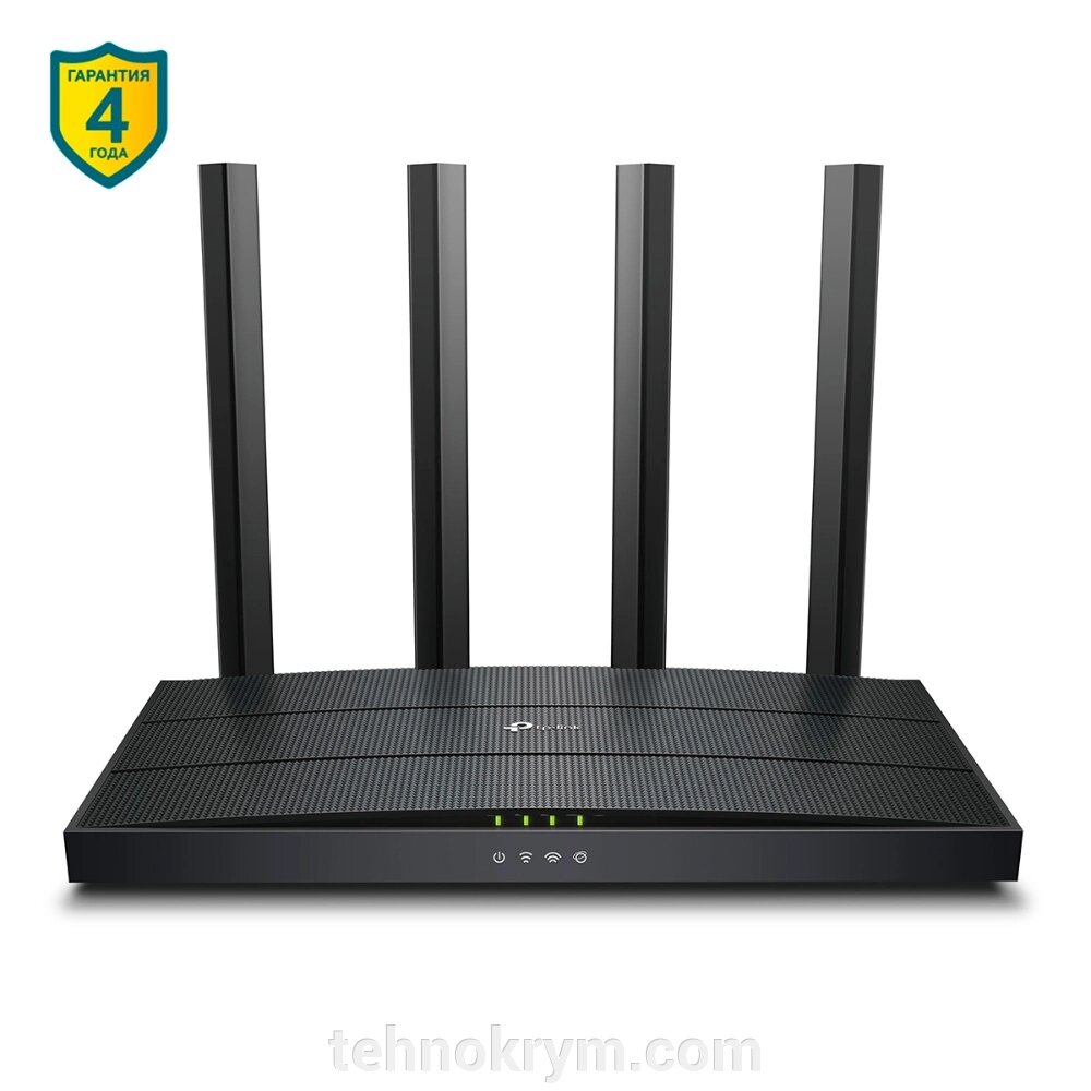 Беспроводной маршрутизатор TP-Link Archer AX12 – Двухдиапазонный гигабитный роутер Wi‑Fi AX1500 с поддержкой Mesh от компании Интернет-магазин "Технокрым" по продаже телевизоров и бытовой техники - фото 1