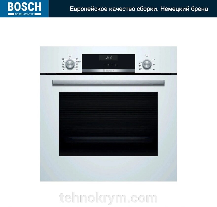 Духовой шкаф BOSCH HBJ558YW3Q от компании Интернет-магазин "Технокрым" по продаже телевизоров и бытовой техники - фото 1