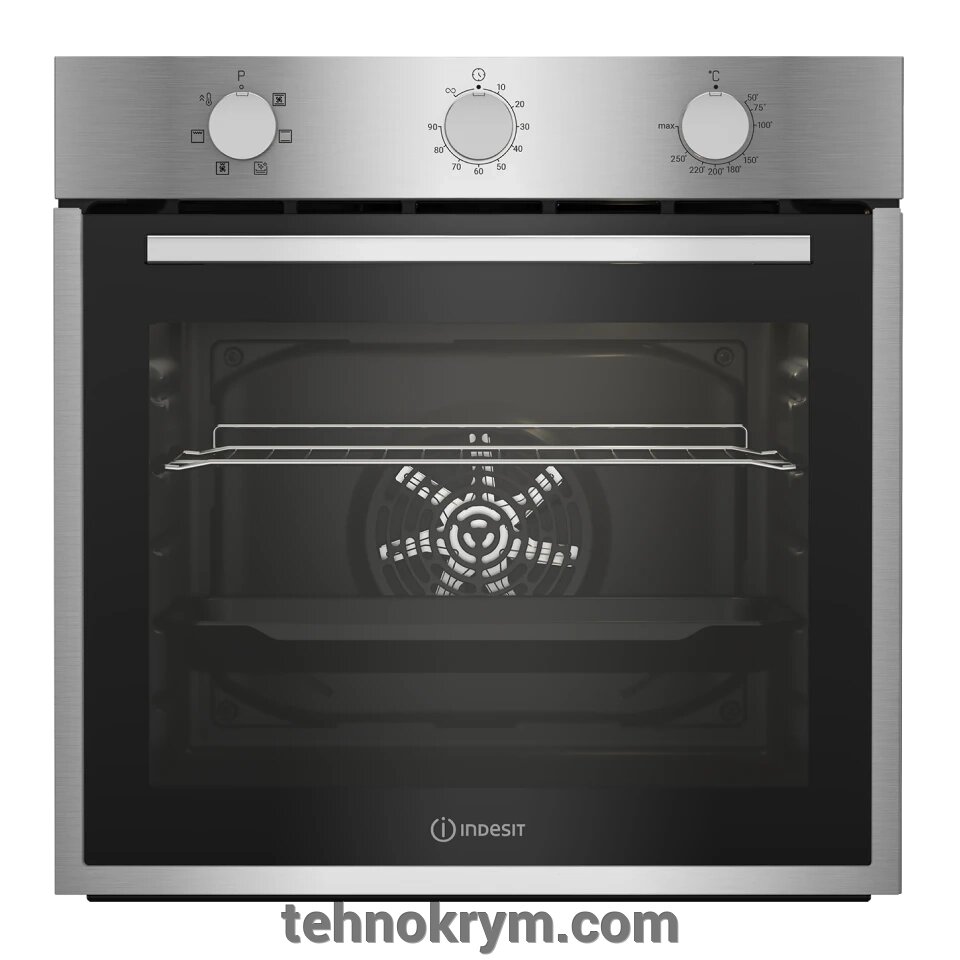 Духовой шкаф Indesit IFE 2630 IX от компании Интернет-магазин "Технокрым" по продаже телевизоров и бытовой техники - фото 1
