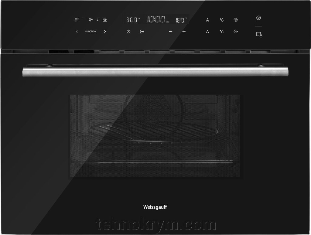 Духовой шкаф с СВЧ Weissgauff OE 446 B от компании Интернет-магазин "Технокрым" по продаже телевизоров и бытовой техники - фото 1