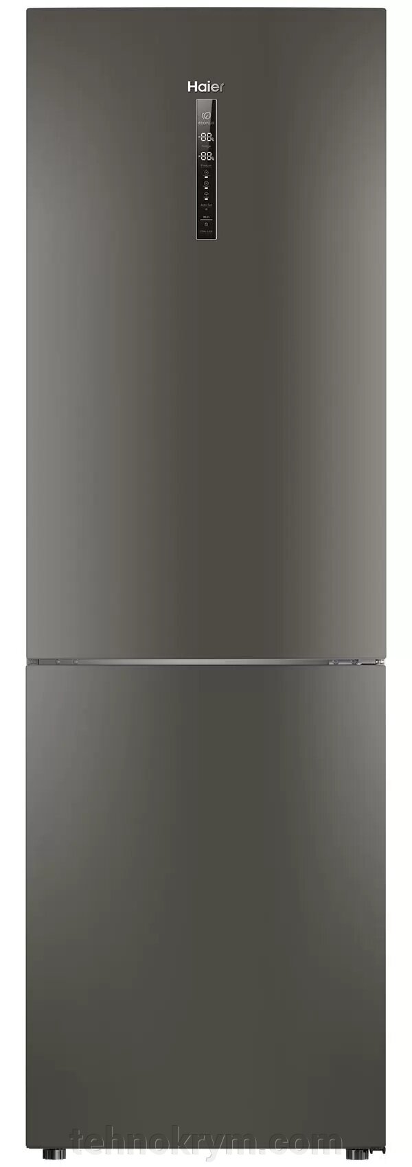 Двухкамерный холодильник Haier C2F636CFRGU1, Total NoFrost, зона свежести, серебристый от компании Интернет-магазин "Технокрым" по продаже телевизоров и бытовой техники - фото 1