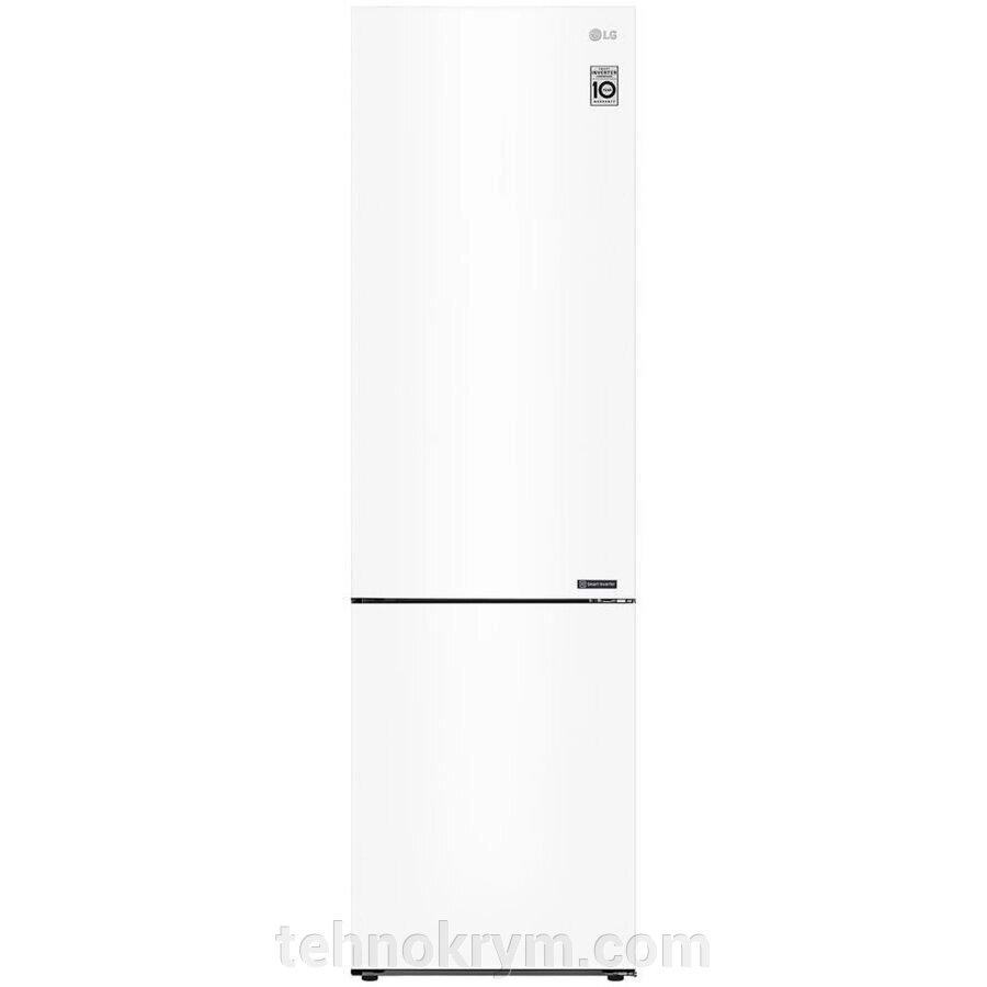 Двухкамерный холодильник LG GC-B509CQCL, инверторный мотор, DoorCooling+, Total No Frost, белый от компании Интернет-магазин "Технокрым" по продаже телевизоров и бытовой техники - фото 1