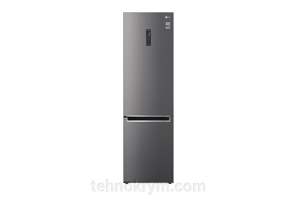 Двухкамерный холодильник LG GC-B509MLWM, инверторный мотор, Total No Frost, DoorCooling+, темный графит от компании Интернет-магазин "Технокрым" по продаже телевизоров и бытовой техники - фото 1