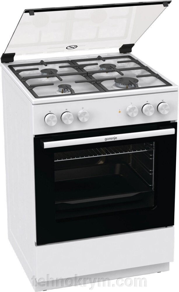 Газовая плита Gorenje GK6A20WF, (духовой шкаф - электрический) от компании Интернет-магазин "Технокрым" по продаже телевизоров и бытовой техники - фото 1